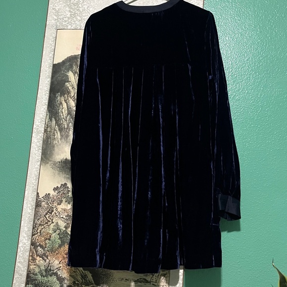 Free People Choose Me Velvet Mini Dress - Picture 11 of 11